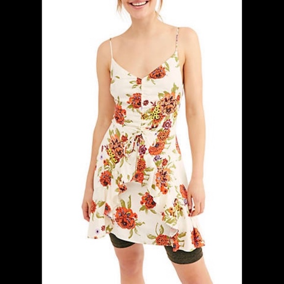 Free People Dresses Free‎ People Happy Heart Mini Dress - Picture 1 of 5
